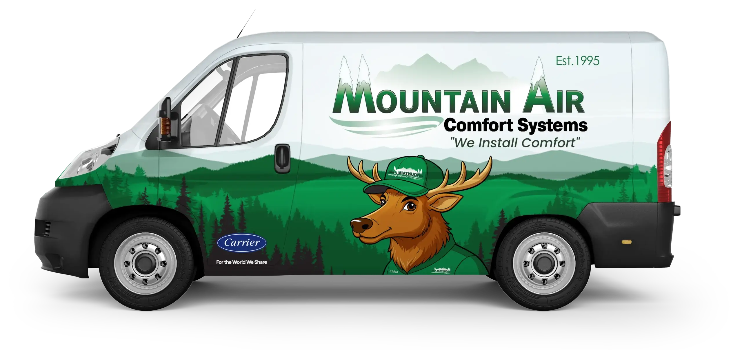 Mountain Air Comfort Systems Van
