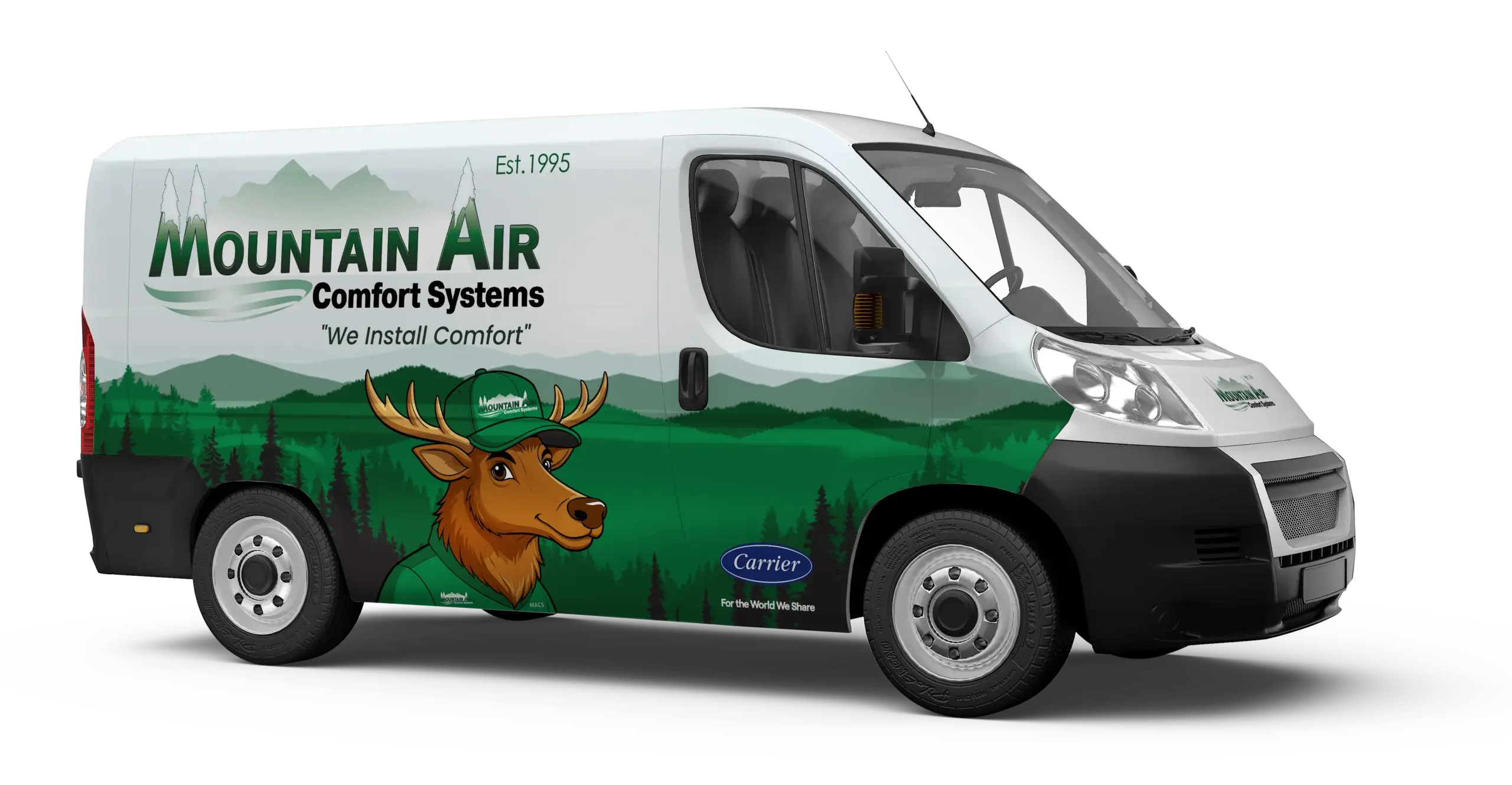 Mountain Air Comfort Systems Van